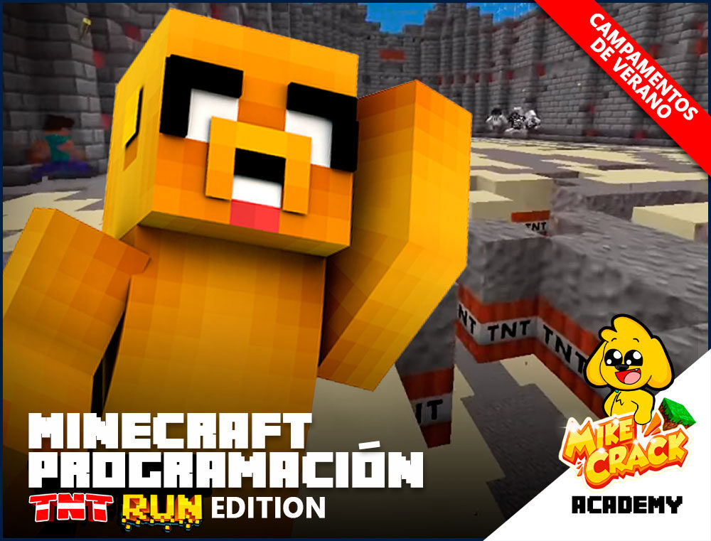 CAMPAMENTO-MIKECRACK-MINECRAFT-TNT-RUN-EDITION Campamento Minecraft: TNT RUN Edition