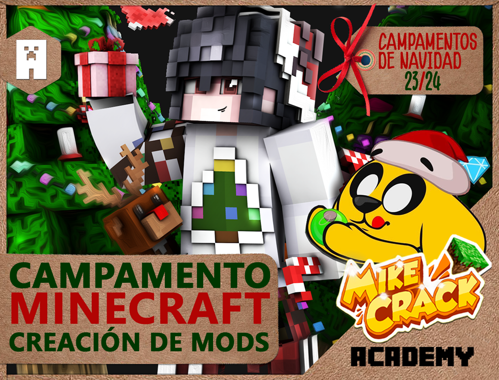 Campamento de Navidad - Minecraft: Creación de Mods - Mikecrack Academy